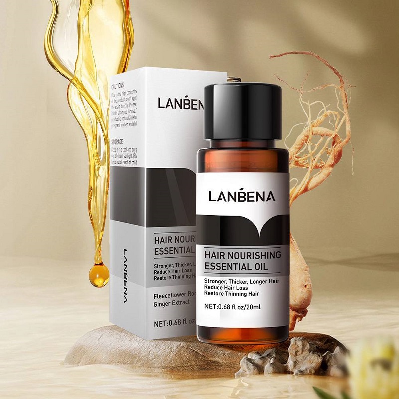 خرید اینترنتی پستی روغن رشد مو و ریش لانبنا LANBENA